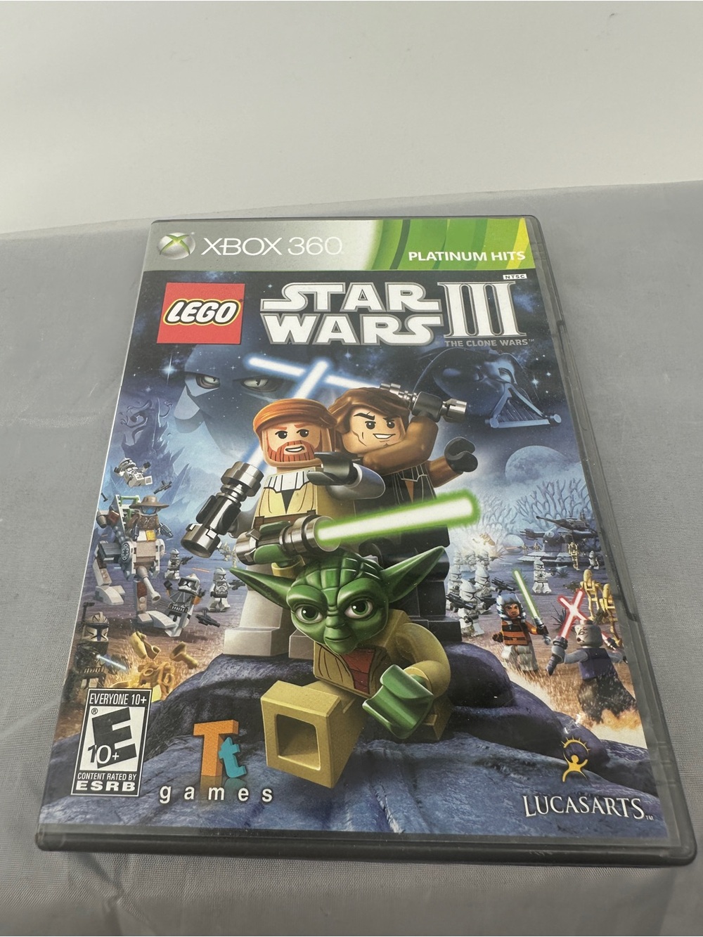 LEGO Star Wars III: The Clone Wars (Microsoft Xbox,